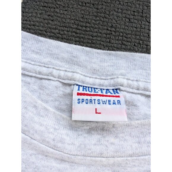 Vintage Hank Aaron Shirt Mens Large 20th Anniversary 1994 MLB 715 Home Runs - Picture 3 of 6